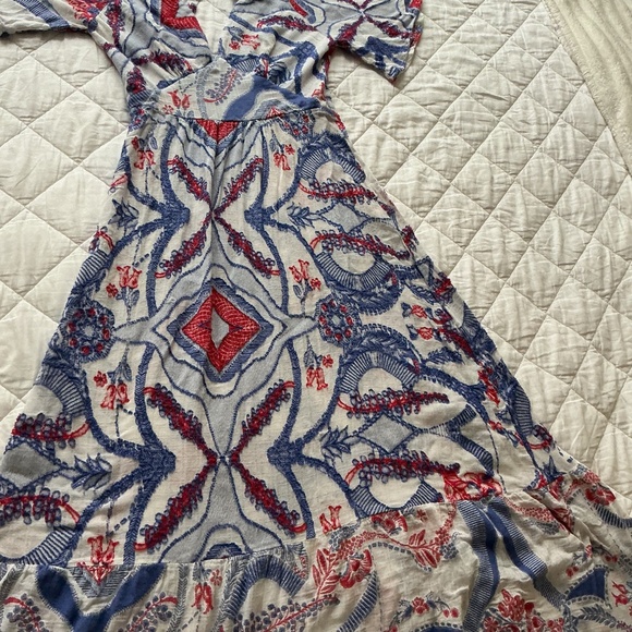 β¨ Stunning Farm Rio Dress β Size M β¨ - Picture 6 of 8